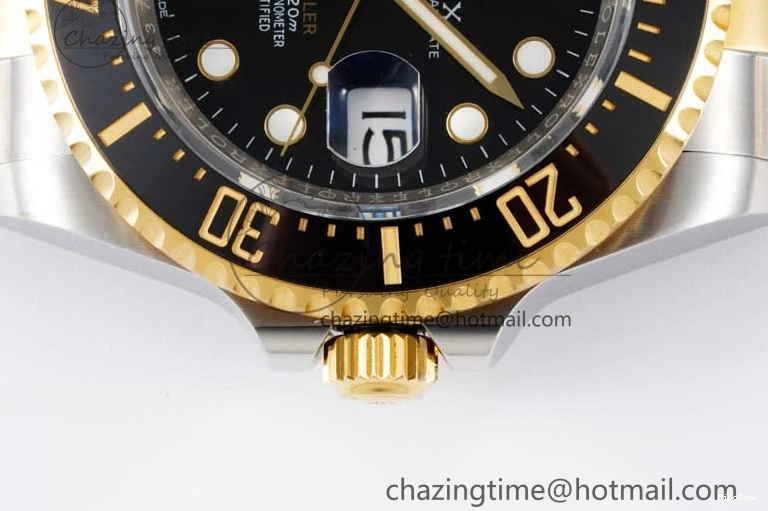 MiroTime 0202 Lightweight Sea-Dweller 126603 APF Best Edition Black Dial on SS YG Bracelet VR 2035